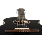 ORTEGA RCE125SBK-3/4 Elektro-klasszikus gitár