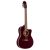 ORTEGA RCE138-T4STR  elektro-klasszikus gitár, vékony test, piros, tokkal