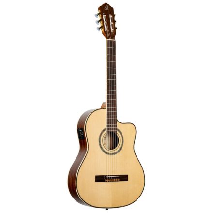 ORTEGA RCE145NT elektro-klasszikus gitár, tokkal
