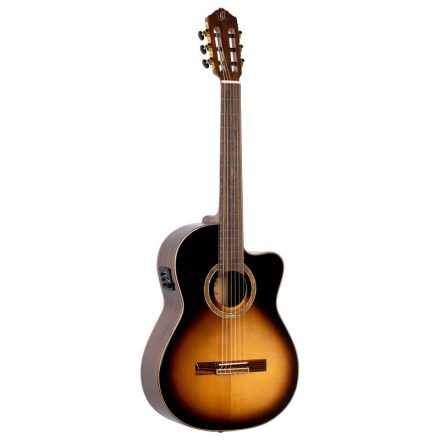 ORTEGA RCE158SN-TSB elektro-klasszikus gitár, tokkal