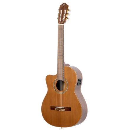 ORTEGA RCE159MN-L elektro-klasszikus gitár, balkezes, tokkal