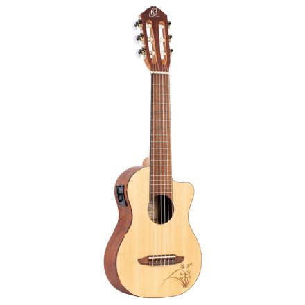 ORTEGA RGL5CE elektro-klasszikus gitár, 1/8-os méret, natúr