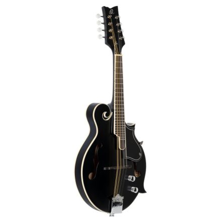 ORTEGA RMFE40SBK Mandolin, fekete, tokkal