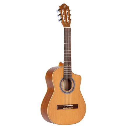 ORTEGA RQ39 klasszikus gitár, 1/2-es méret, natúr