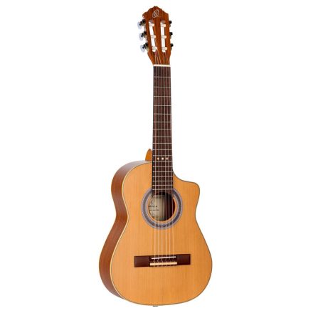 ORTEGA RQ39E elektro-klasszikus gitár, 1/2-es méret, natúr