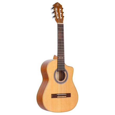 ORTEGA RQC25 klasszikus gitár, 1/2-es méret, natúr