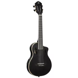 ORTEGA RTPS-U-SBK Tenor ukulele, tokkal
