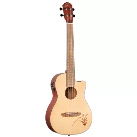   ORTEGA RU5CE-BA Bariton ukulele, elektronikus előerősítővel