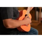 ORTEGA RUGA-ORG Ukulele, narancssárga, tokkal