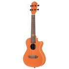 Ortega Halloween edition elektro-akusztikus koncert ukulele, Pumpkin Orange