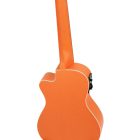 Ortega Halloween edition elektro-akusztikus koncert ukulele, Pumpkin Orange