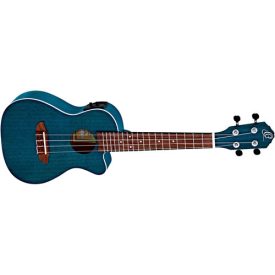  Ortega RUOCEAN-CE-L Balkezes elektro-akusztikus Koncert ukulele