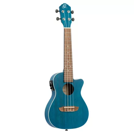 ORTEGA RUOCEAN-CE Koncert ukulele elektronikus előerősítővel, kék