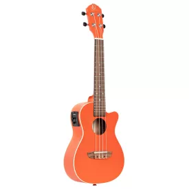   ORTEGA RUPUKI-CE Koncert ukulele elektronikus előerősítővel, narancssárga