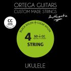ORTEGA UKA-CC Ukulele húrkészlet, 4 húros