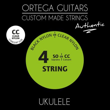 ORTEGA UKA-CC Ukulele húrkészlet, 4 húros