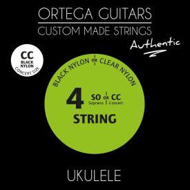 ORTEGA UKABK-CC Ukulele húrkészlet, 4 húros