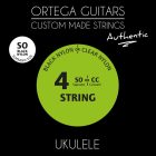 ORTEGA UKABK-SO Ukulele húrkészlet, 4 húros