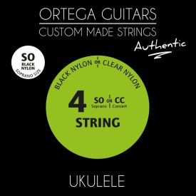ORTEGA UKABK-SO Ukulele húrkészlet, 4 húros