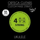 ORTEGA UKS-BA Ukulele húrkészlet, 4 húros