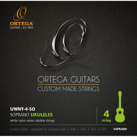 ORTEGA UWNY-4-SO Ukulele húrkészlet, szoprán, 4 húros