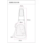 Ortega OGBEG-DLX-BK Deluxe elektromos gitár tok, fekete