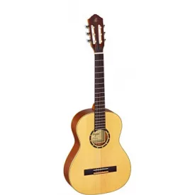   Ortega R121-1/4-L Balkezes klasszikus gitár, natúr 1/4 méret