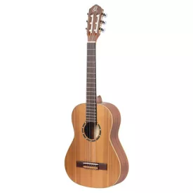   Ortega R122-1/2-L klasszikus gitár, natúr, 1/2 méret, balkezes