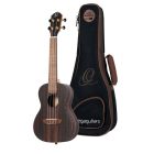 Ortega RUEB-CC-L Balkezes Koncert ukulele tokkal