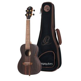 Ortega RUEB-CC-L Balkezes Koncert ukulele tokkal