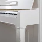 Petrof P118 C1 Chippendale pianínó, Style Collection, fehér