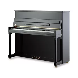 Petrof P122 H1 pianínó, fekete, magasfényű