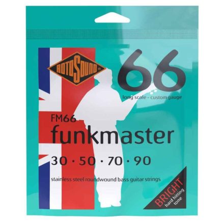 Rotosound FM66 basszusgitár húr készlet, rozsdamentes acél