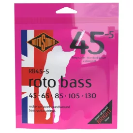   Rotosound RB45-5 basszusgitár húr készlet, nikkel (5 húros)