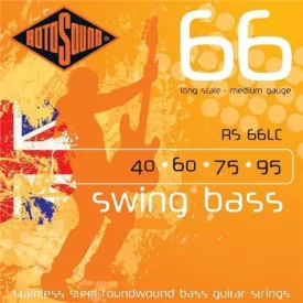   Rotosound RS66LC basszusgitár húr készlet, rozsdamentes acél