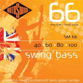   Rotosound SM66 basszusgitár húr készlet, rozsdamentes acél