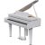 Roland GP-6 PW digitális zongora, fényes fehér