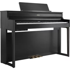 Roland HP-704-CH digitális zongora, fekete