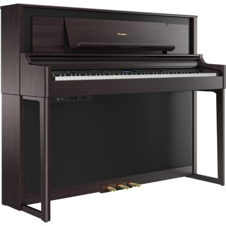 Roland LX-706-DR digitális zongora, állvánnyal, rózsafa