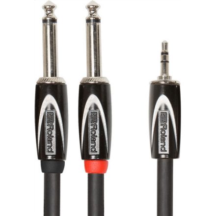 Roland RCC-15-3528V2 stereo kis jack - 2x nagy jack, 4.5 m