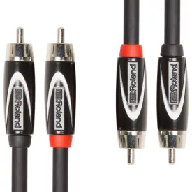 Roland RCC-3-2R2R Dupla RCA audio kábel, 1 m