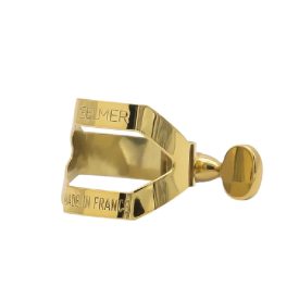 Selmer szopránszaxofon szorító - arany lakkos