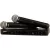 Shure BLX Dupla vokál szett, SM58 mikrofonfejjel