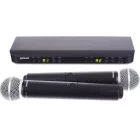 Shure BLX Dupla vokál szett, SM58 mikrofonfejjel