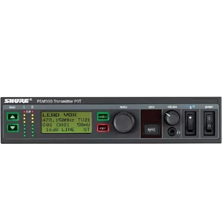 Shure P9T PSM900 G7E vezeték nélküli fülmonitor adó