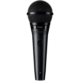   Shure PGA58-QTR-E dinamikus mikrofon, kapcsoló, XLR-Jack kábel