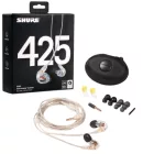 Shure SE425-CL-EFS fülhallgató, cserélhető kábellel, átlátszó