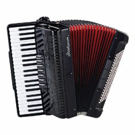   Startone Piano Accordion 120 Black MKII játék tangóharmonika