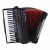 Startone Piano Accordion 120 Black MKII játék tangóharmonika
