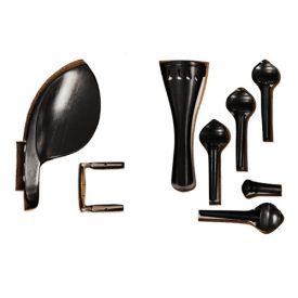   AcuraMeister 4/4 hegedű tartozék szett 7db-os, ébenfa - NSGRS602